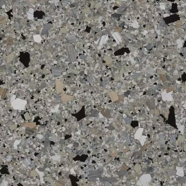 Hybrid epoxy flooring finish swatch: Shale