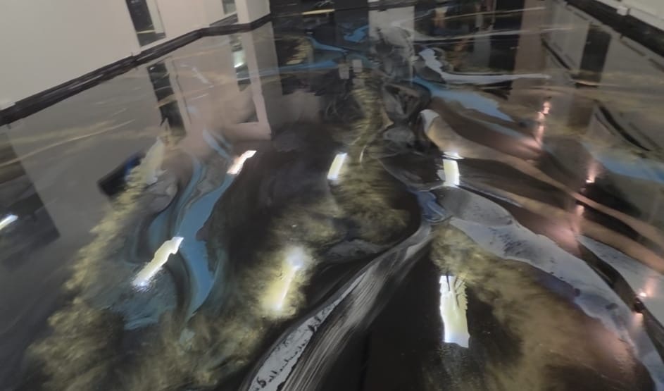 Metallic Epoxy Flooring by WA Royal Resin